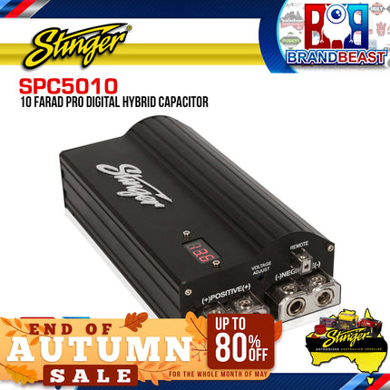 Stinger SPC5010 10 Farad PRO Digital Hybrid Capacitor