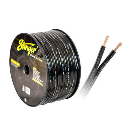 Stinger SPW512BK 76 Meter Roll 12GA Black Speaker Cable