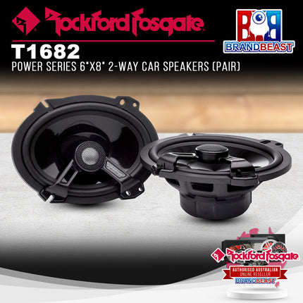 Rockford Fosgate T1682 Power 6"x8" 2-Way Full-Range Speaker