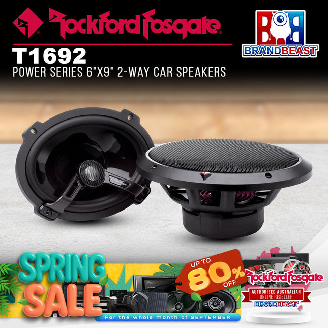 Rockford Fosgate T1692 Power 6"X9" 2-Way Full-Range Speaker