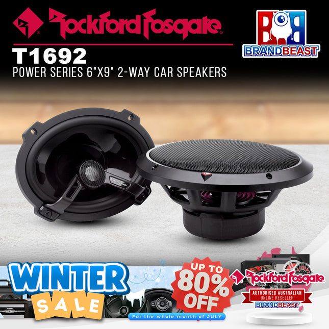 Rockford Fosgate T1692 Power 6"X9" 2-Way Full-Range Speaker