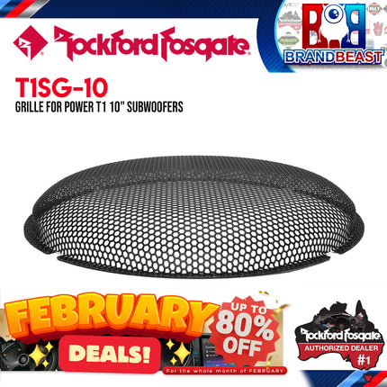 Rockford Fosgate T1SG-10 10" Power T1 Slim Mesh Grille Insert