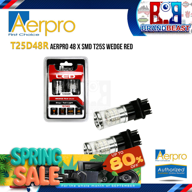 Aerpro T25D48R 48x T25D SMD Wedge - Red