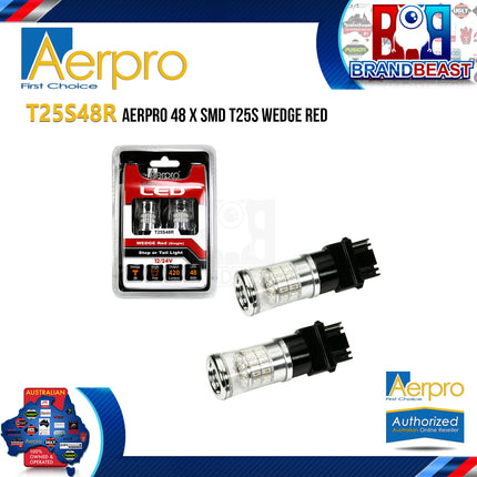 Aerpro T25S48R 48x T25S SMD Wedge - Red