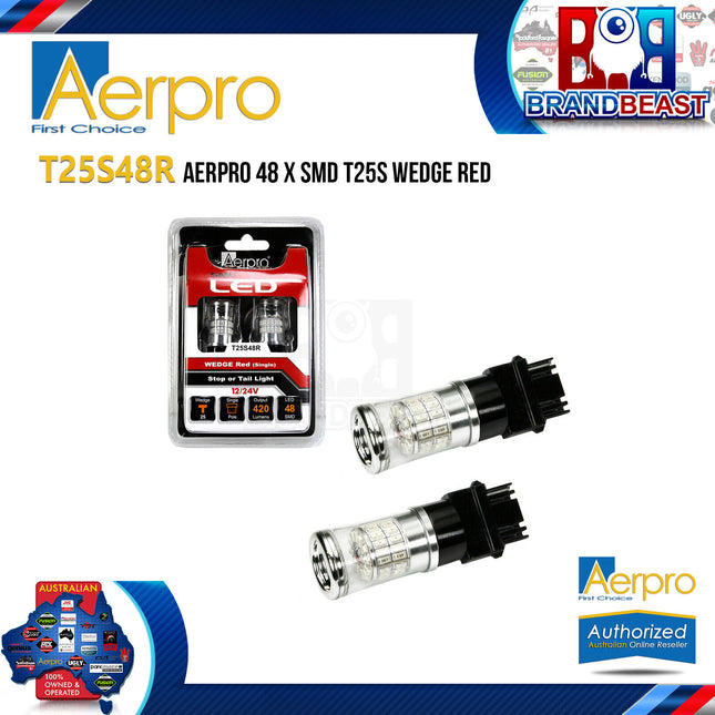 Aerpro T25S48R 48x T25S SMD Wedge - Red