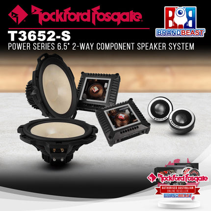 Rockford Fosgate T3652-S Power 6.5" T3 Component System