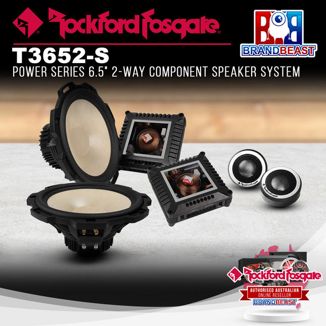 Rockford Fosgate T3652-S Power 6.5" T3 Component System