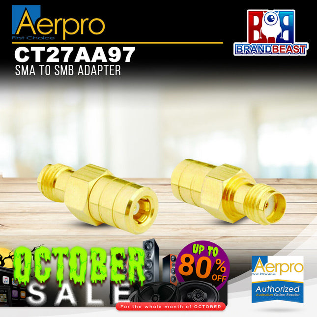 Aerpro CT27AA97 SMA To SMB Adapter