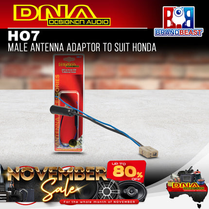 DNA HO-7 Male Antenna Adaptor to Suit Honda