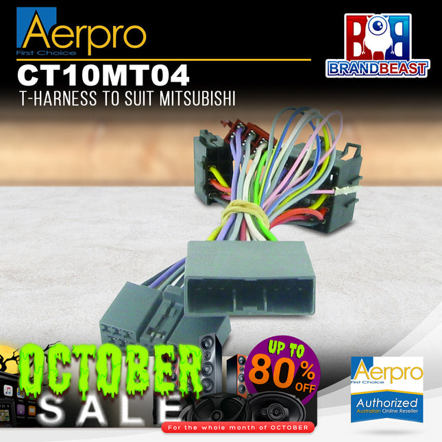 Aerpro CT10MT04 T-Harness to Suit Mitsubishi