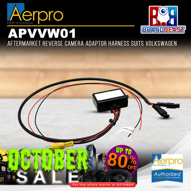 Aerpro APVVW01 Aftermarket Camera Adapter to Suit Volkswagen