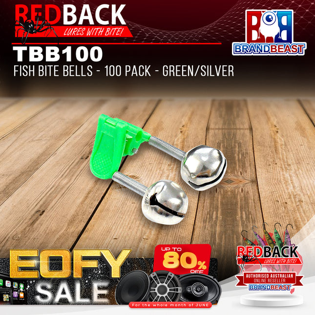 XXX Marine TBB100 Fish Bite Bells - 100 Pack