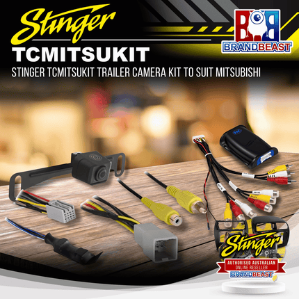 Stinger TCMITSUKIT Trailer Camera Kit To Suit Mitsubishi