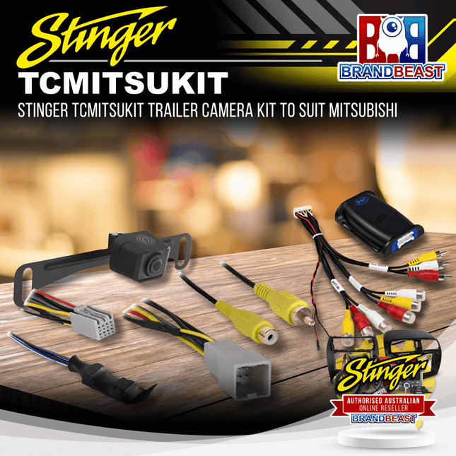 Stinger TCMITSUKIT Trailer Camera Kit To Suit Mitsubishi