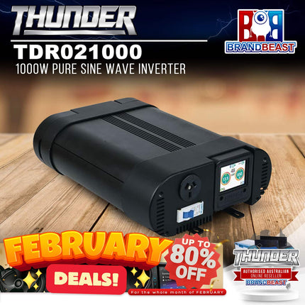 Thunder TDR021000 1000W Pure Sine Wave Inverter