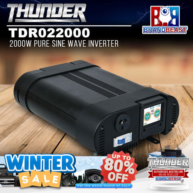 Thunder TDR022000 2000W Pure Sine Wave Inverter