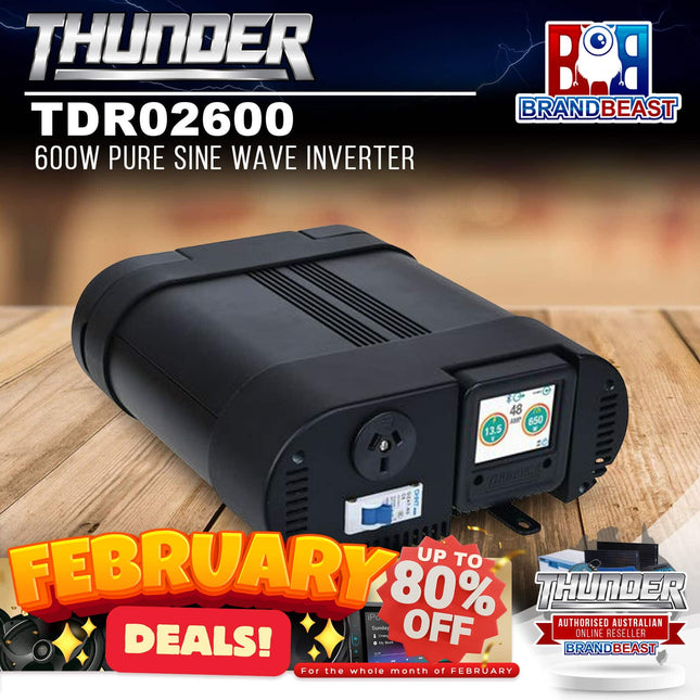 Thunder TDR02600 600W Pure Sine Wave Inverter