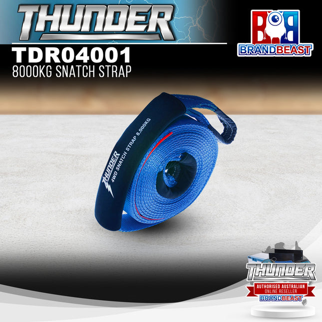 Thunder TDR04001 4WD Snatch Strap - 8000KG