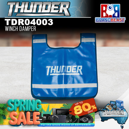 Thunder TDR04003 Winch Damper High Visibility With Straps