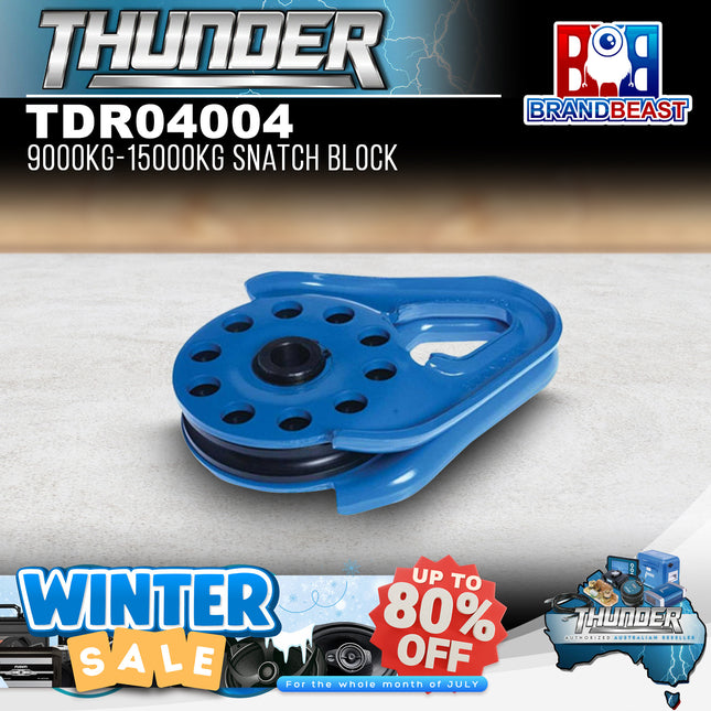 Thunder TDR04004 Snatch Block - 9000KG