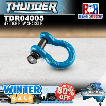Thunder TDR04005 Bow Shackle - 4700KG