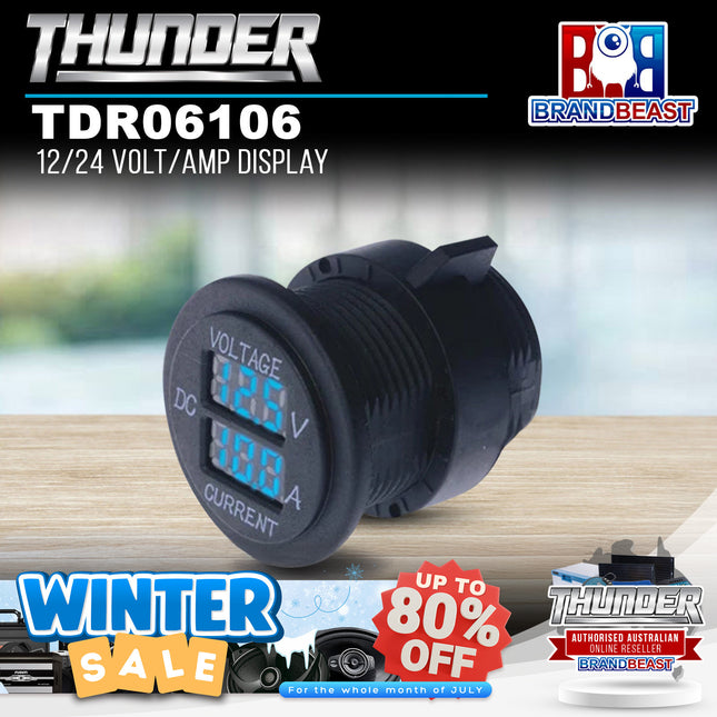 Thunder TDR06106 12/24 Volt/Amp Display