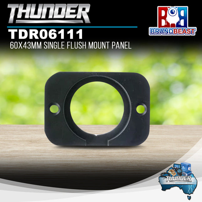 Thunder TDR06111 60x43mm Single Flush Mount Panel