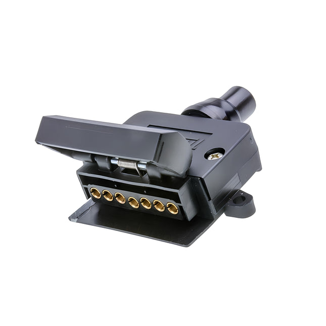 Thunder TDR06904 7 Pin Flat Plastic Trailer Socket