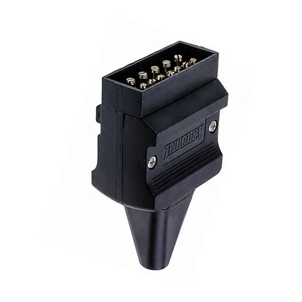 Thunder TDR06907 12 Pin Flat Plastic Trailer Plug