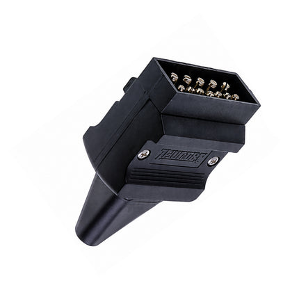 Thunder TDR06907 12 Pin Flat Plastic Trailer Plug