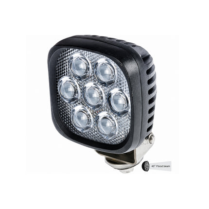 Thunder TDR08105 35W 7 LED Square Work Light