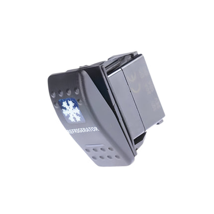 Thunder TDR11010 Rocker Switch On/Off SPST 12/24V Blue Illuminated