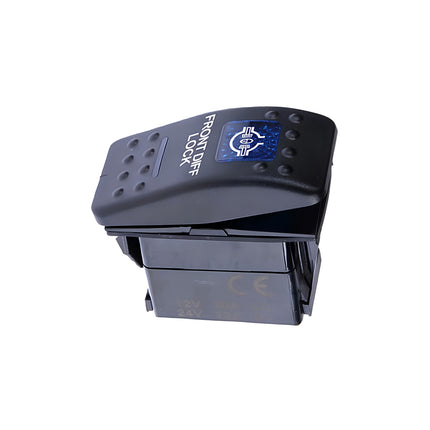 Thunder TDR11022 12/24V Rocker Switch - Front Diff Lock