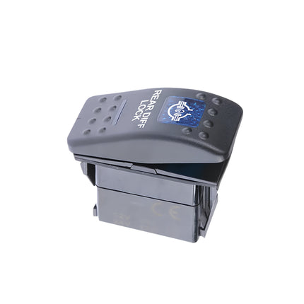 Thunder TDR11023 12/24V Rocker Switch - Rear Diff Lock