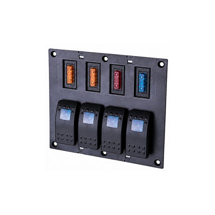 Thunder TDR11030 12/24V Rocker Switch Panel On / Off - SPST