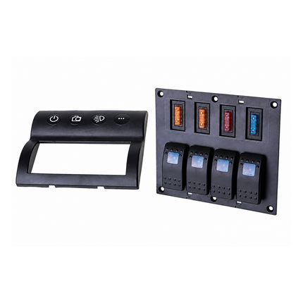 Thunder TDR11030 12/24V Rocker Switch Panel On / Off - SPST