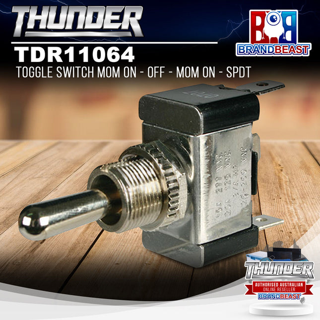 Thunder TDR11064 Toggle Switch Mom On - Off - Mom On - SPDT