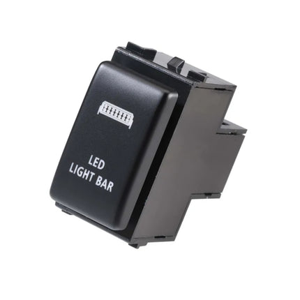 Thunder TDR11096 OE Style Push Button Switch LED Light Bar Control for Nissan Models