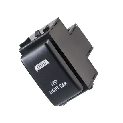 Thunder TDR11096 OE Style Push Button Switch LED Light Bar Control for Nissan Models