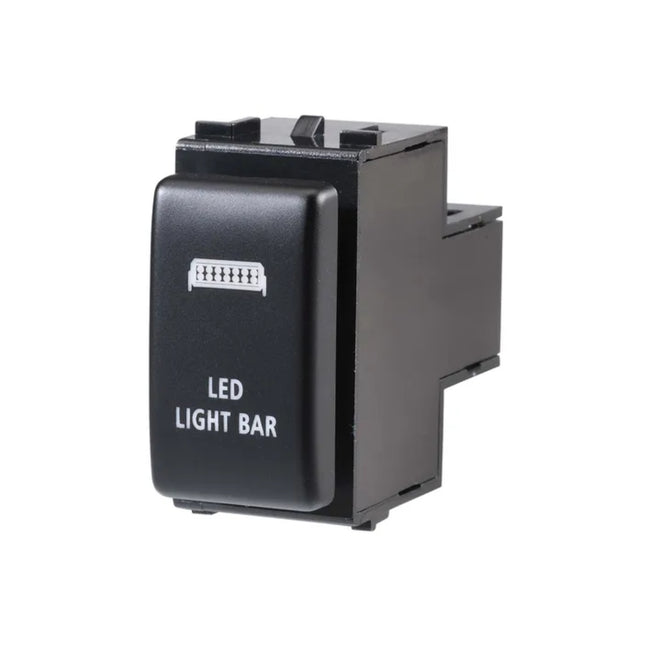 Thunder TDR11096 OE Style Push Button Switch LED Light Bar Control for Nissan Models
