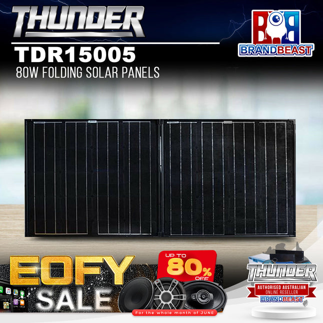 Thunder TDR15005 80W Folding Solar Panel
