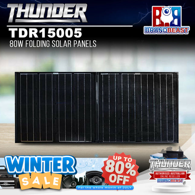 Thunder TDR15005 80W Folding Solar Panel
