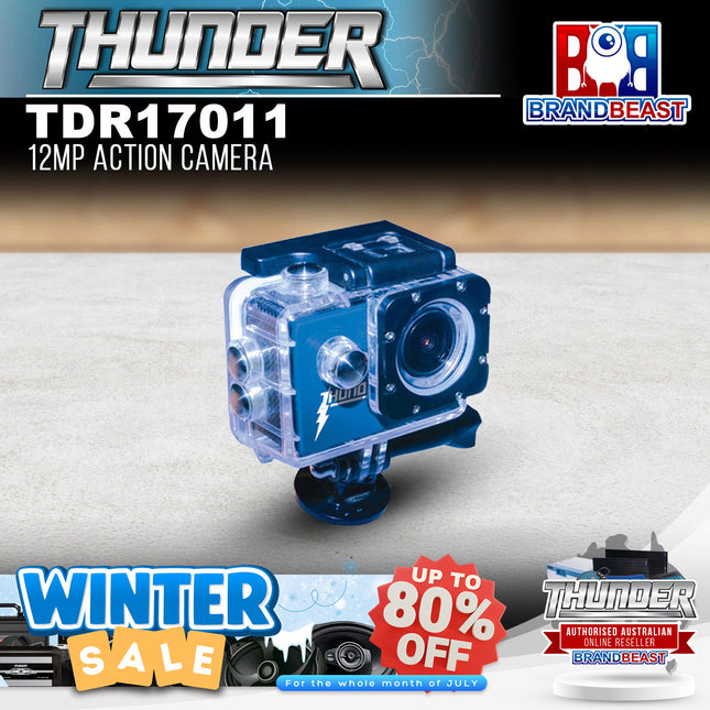 Thunder TDR17011 12MP 1080P Full HD Action Sports Camera