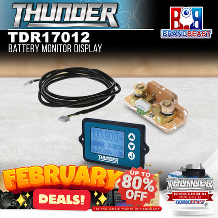 Thunder TDR17012 Battery Monitor Display