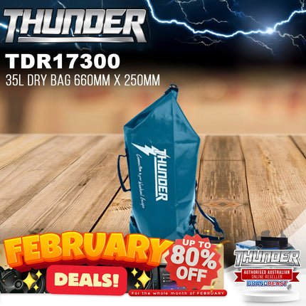 Thunder TDR17300 35L Dry Bag With Folding Lock System