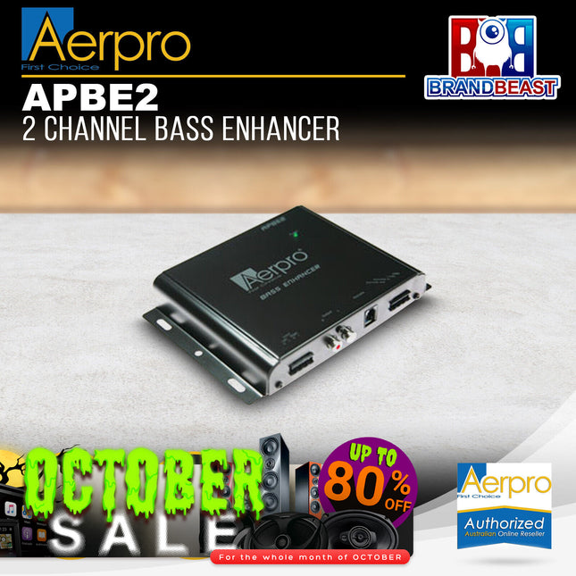 Aerpro APBE2 2 Channel Bass Enhancer