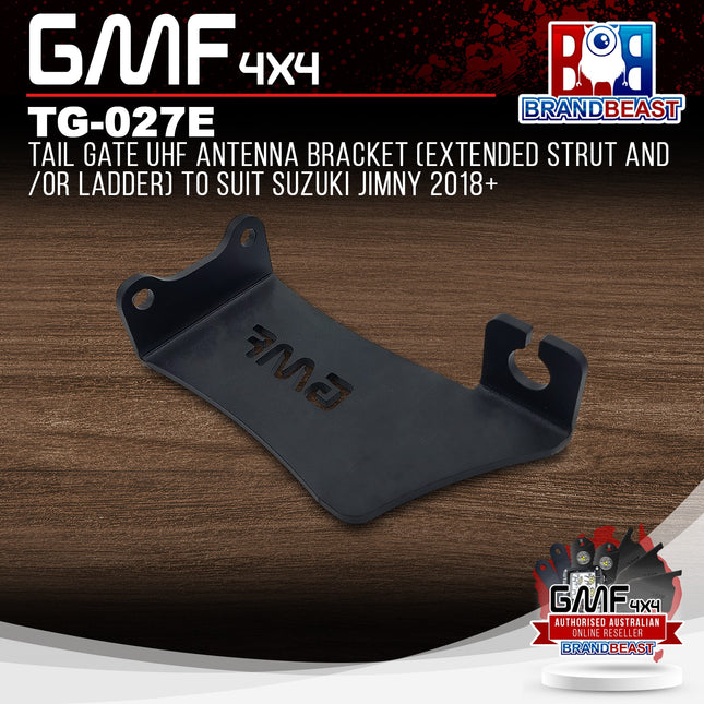 GMF4x4 TG-027E Tail Gate UHF Antenna Bracket (Extended Strut Ladder) To Suit Suzuki Jimny 2018+