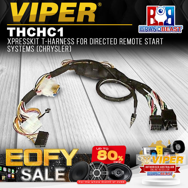 Viper THCHC1 XpressKit T-Harness for Directed Remote Start Systems (Chrysler)