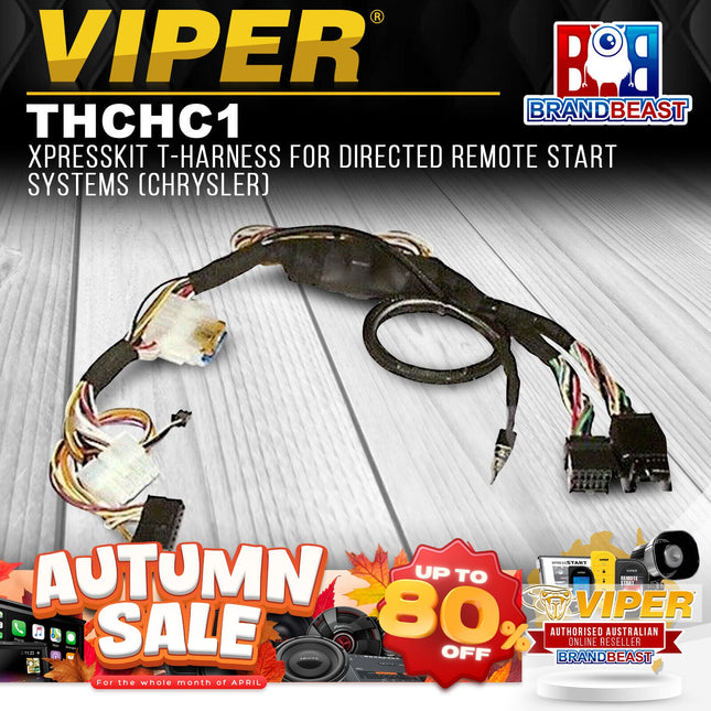 Viper THCHC1 XpressKit T-Harness for Directed Remote Start Systems (Chrysler)