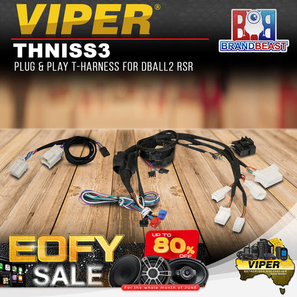 Viper THNISS3 Plug &amp; Play T-Harness (Nissan/Infiniti) for DBALL2 RSR